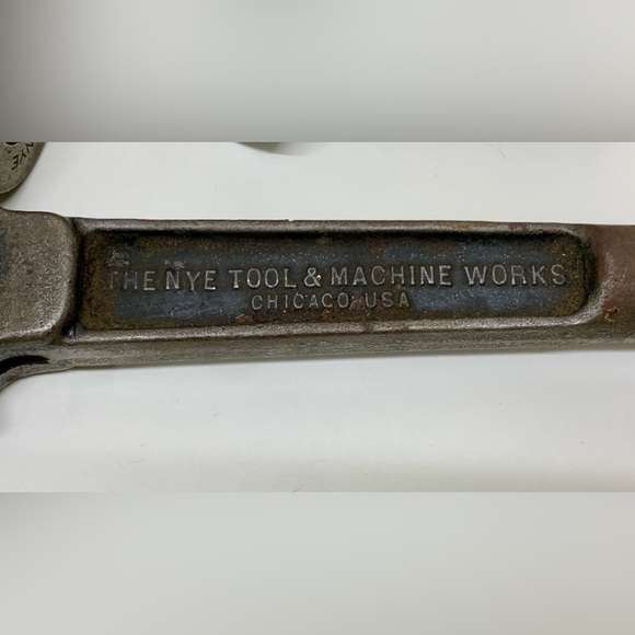 NYE Machine Works Chicago P650 No. 55 Triad 1/8-1 Vtg Pipe Threading Tool Set - Picture 9 of 13